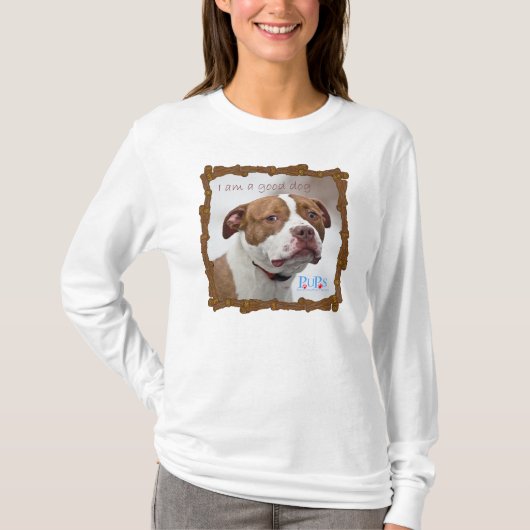 Ik ben een Goede Hond T-shirt (Voorkant)