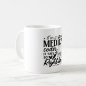 Ik ben een goede ICD-programmeercodering voor arts Koffiemok (Voorkant links)