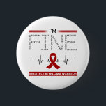 Ik ben een goede multipel Myeloma-warrior Ronde Button 5,7 Cm<br><div class="desc">Ik ben prima Multiple Myeloma Warrior Ondersteuning Multiple Myeloma Awareness Gifts</div>