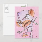 Ik ben een goede werknemer briefkaart (Voorkant / Achterkant)