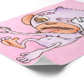 ik ben een goede werknemer poster (Hoek)