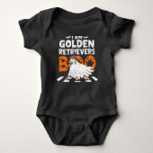Ik ben een Golden Retriever boek Romper (Voorkant)