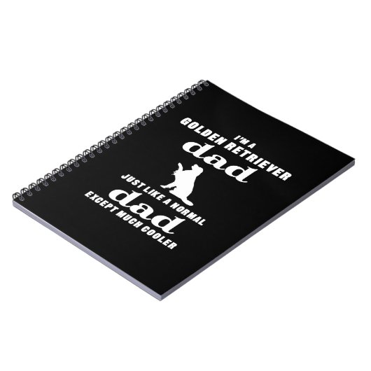 Ik ben een gouden vader, behalve veel koeler notitieboek (Linkerzijde)