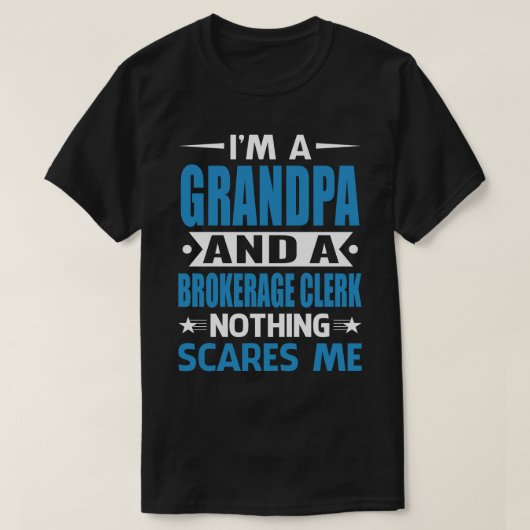 Ik ben een GRANDPA en een makelaardij.. niets om t T-shirt (Design voorkant)