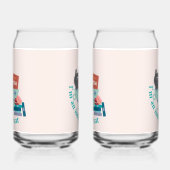 Ik ben een grappige binnenkat blikvorm glas (Links)