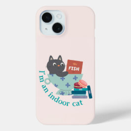 Ik ben een grappige binnenkat iPhone 15 case