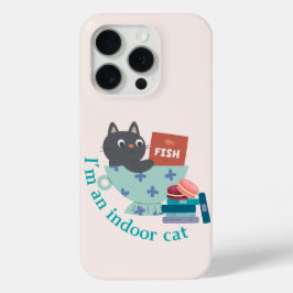 Ik ben een grappige binnenkat iPhone 15 pro case