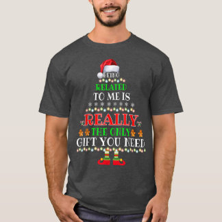 Ik ben een grappige kerstman-kerstman. t-shirt