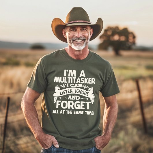 Ik ben een grappige Multitasker T-shirt