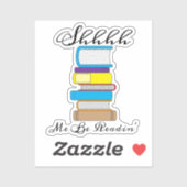 Ik ben een grappige prijsopgave voor boeken sticker (Vel)