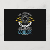 Ik ben een Grappige Techniek van de Mechanische Feestdagenkaart (Voorkant)