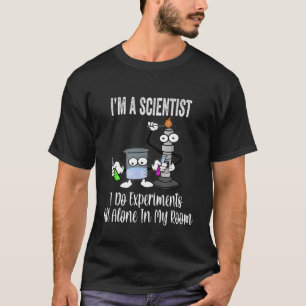 Ik ben een grappige wetenschapper die ik allemaal  t-shirt