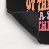 Ik ben een griezelige arbeidstherapeut Retro Hallo Muismat (Hoek)