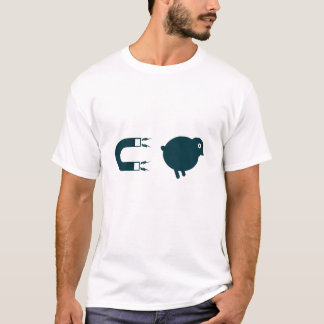 Ik ben een griezelige magneet. t-shirt