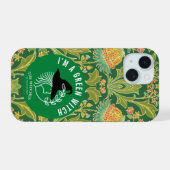 Ik ben een groene heks! iPhone 15 case (Achterkant horizontaal)