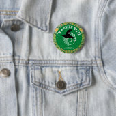 Ik ben een groene heks! ronde button 5,7 cm (In situ)