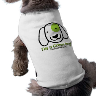 Ik ben een groene hond. shirt