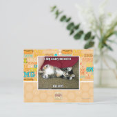 Ik ben een groot eng monster briefkaart (Staand voorkant)