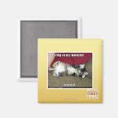 Ik ben een groot eng monster magneet (Voorkant / Achterkant)