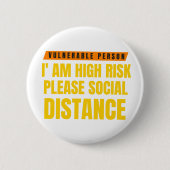 Ik ben een groot risico, alsjeblieft een Button op (Voorkant)