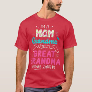 Ik ben een grootmoeder en grootmoederFunny Grandma T-shirt