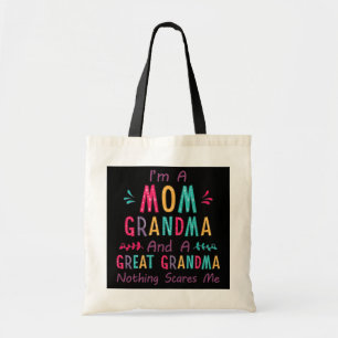 Ik ben een grootmoeder van mama. tote bag