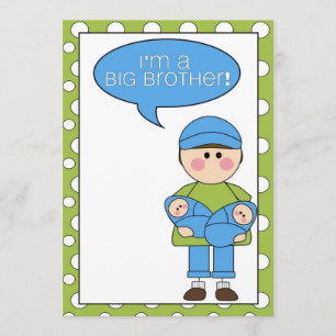 ik ben een grote broeder ( tweelingbroers ) - aank aankondiging