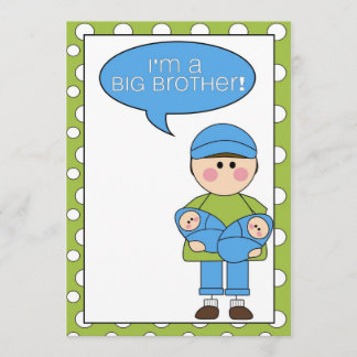 ik ben een grote broeder ( tweelingbroers ) - aank aankondiging