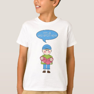Ik ben een grote broer! (dubbele zussen) t-shirt