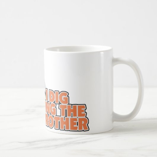 Ik ben een grote broer. koffiemok (Rechts)