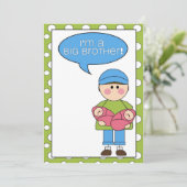 ik ben een grote broer ( twee zussen ) aankondiging (Staand voorkant)