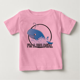 Ik ben een grote deal - Baby Fine Jersey T-Shirt 