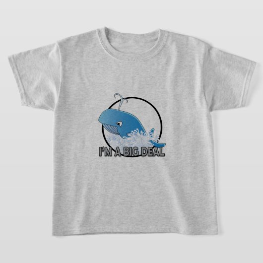 Ik ben een grote deal - Kids' Basic T-Shirt (Laagn)