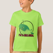 Ik ben een grote deal - Kinderen Basic T-Shirt (Voorkant)