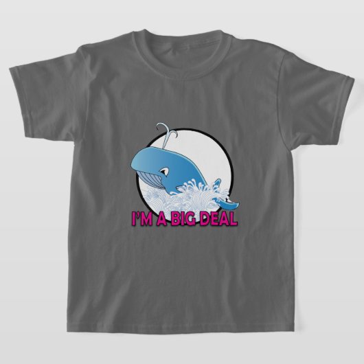 Ik ben een grote deal - Kinderen Basic T-Shirt (Laagn)