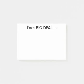 Ik ben een grote deal Post-it Post-it® Notes