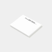 Ik ben een grote deal Post-it Post-it® Notes (Schuin)