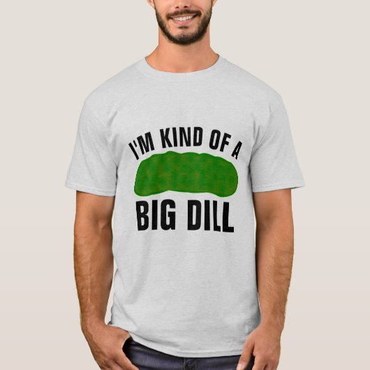IK BEN EEN GROTE DIL, FUNNY PICKLE T-SHIRTS (Voorkant)