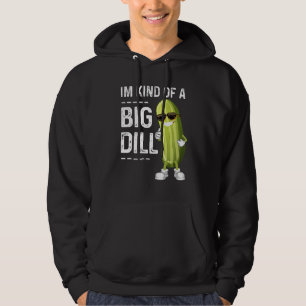 Ik ben een grote dille grappige augurk grappige gr hoodie