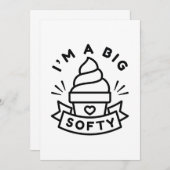 Ik ben een grote smet bedankkaart (Voorkant / Achterkant)