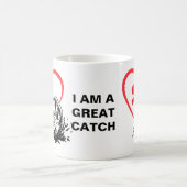 IK BEN EEN GROTE VANGSTliefde Gevist Koffiemok (Center)