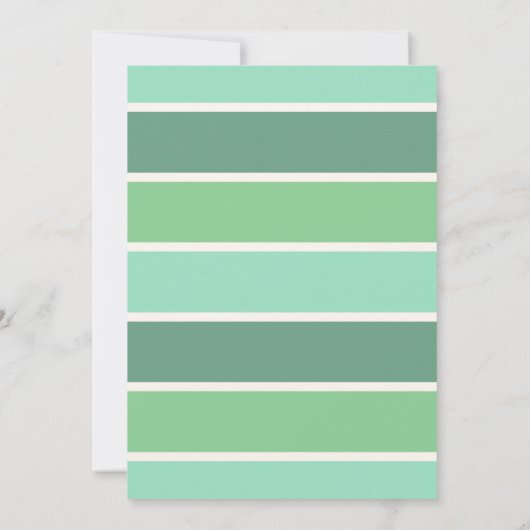 Ik ben een grote zus (groen) platte aankondiging K (Achterkant)