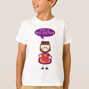 ik ben een grote zus ( tweelingmeisjes ) t-shirt