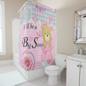 Ik ben een grote zuster in augustus, Shower Curtai Douchegordijn (In situ)