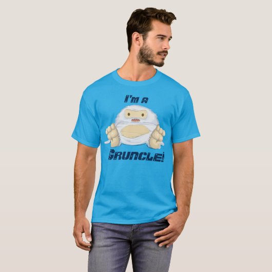 "Ik ben een Gruncle!" met een schattig monster T-shirt (Voorkant volledig)