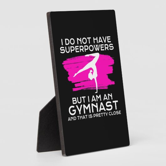 Ik ben een gymnast en dat is  fotoplaat (Zijkant)