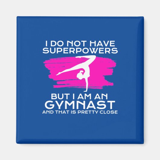 Ik ben een gymnast en dat is magneet (Voorkant)