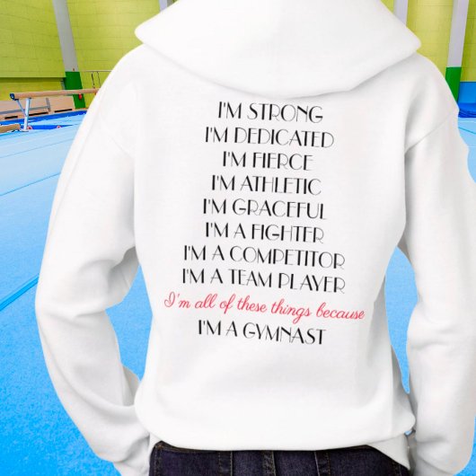 Ik ben een Gymnast - Inspirerend Gymnastiek T-Shir