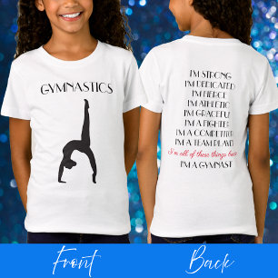 Ik ben een Gymnast - Inspirerend Gymnastiek T-Shir T-shirt
