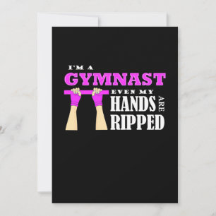 Ik ben een gymnast kaart